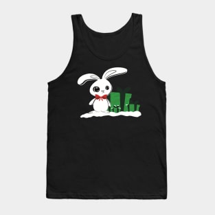 White rabbit Tank Top